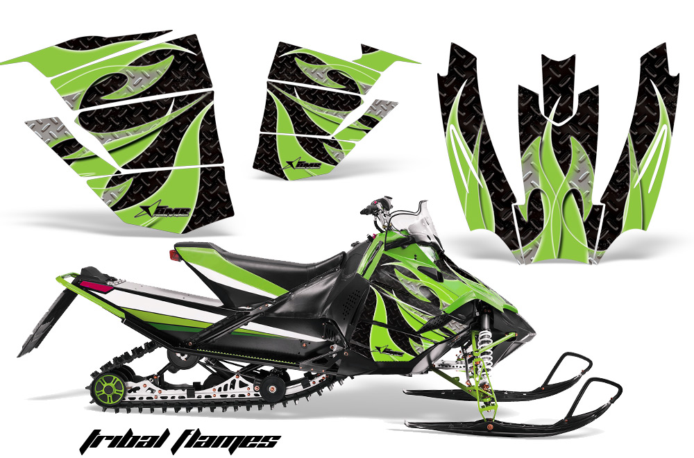 Arctic Cat Sno Pro Graphics Kit TFlames GB